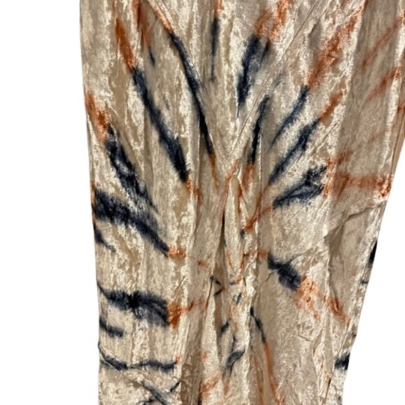 NWT Free People Serious Swagger Tie Dye Velvet Long Lines Midi Skirt Siz… - Picture 7 of 10